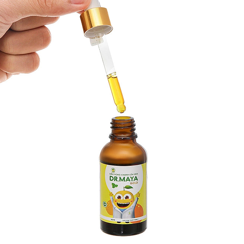 Herbal Cough Syrup| Dầu húng chanh lên men DR.MAYA