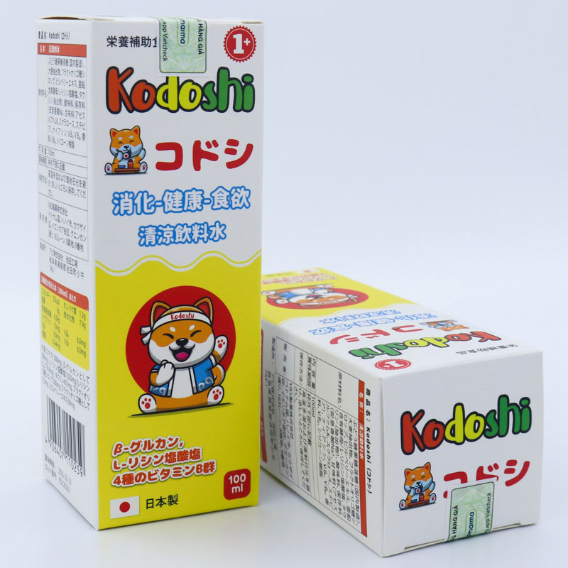 Kodoshi Appetite Supplement | Siro ăn ngon, tăng đề kháng.