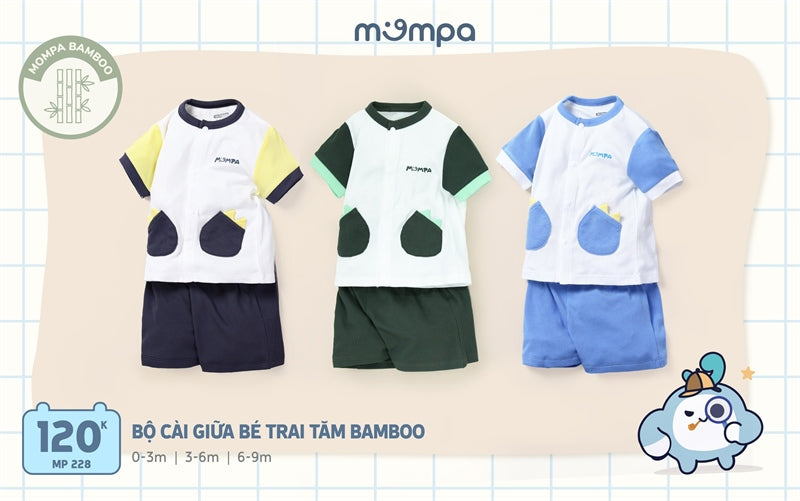 Mompa Bamboo Short Set