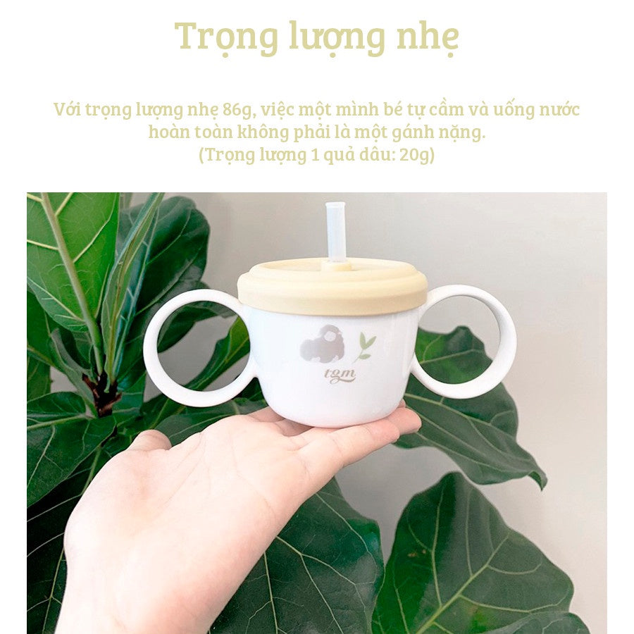 Straw & Snack Cup | Cốc tập Uống TGM