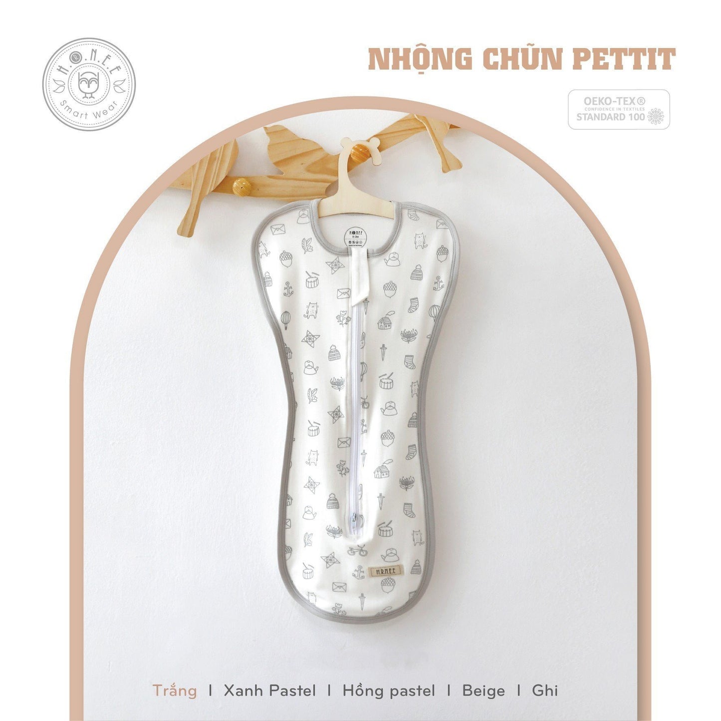 Swaddles Petite | Nhộng Chũn (3-6mth)