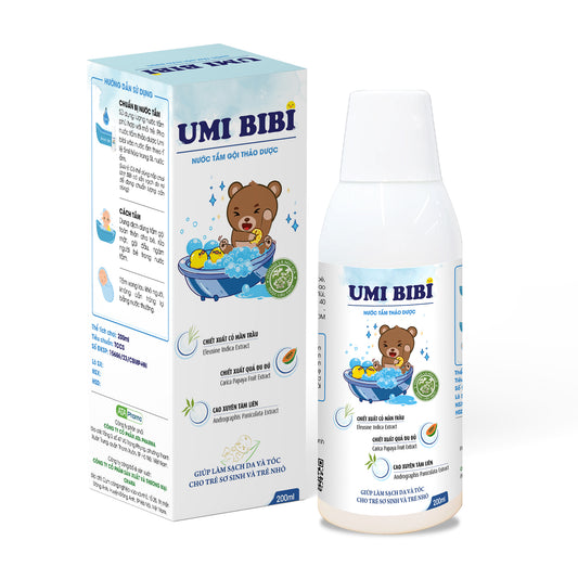 Nước Tắm Thảo Dược Umi Bibi