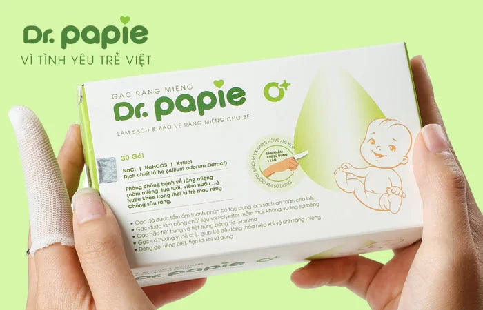 Gạc Rơ Lưỡi Dr.Papie | Tongue cleaner