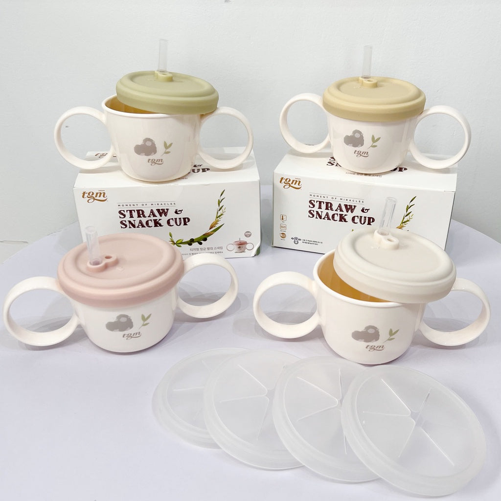 Straw & Snack Cup | Cốc tập Uống TGM