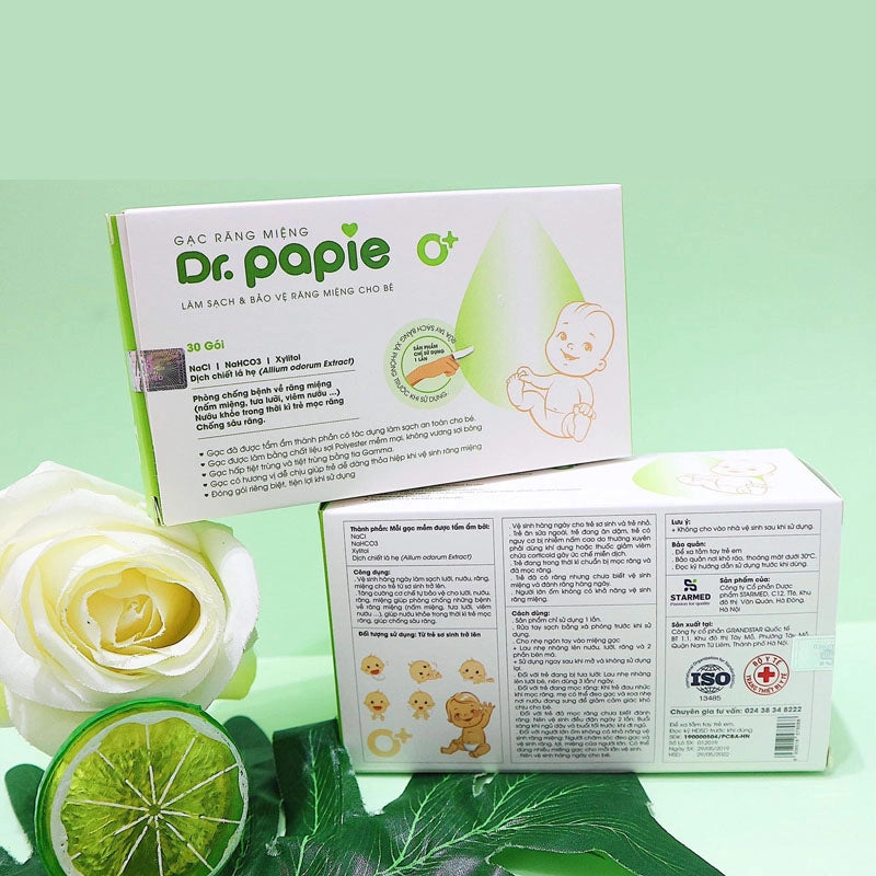 Gạc Rơ Lưỡi Dr.Papie | Tongue cleaner