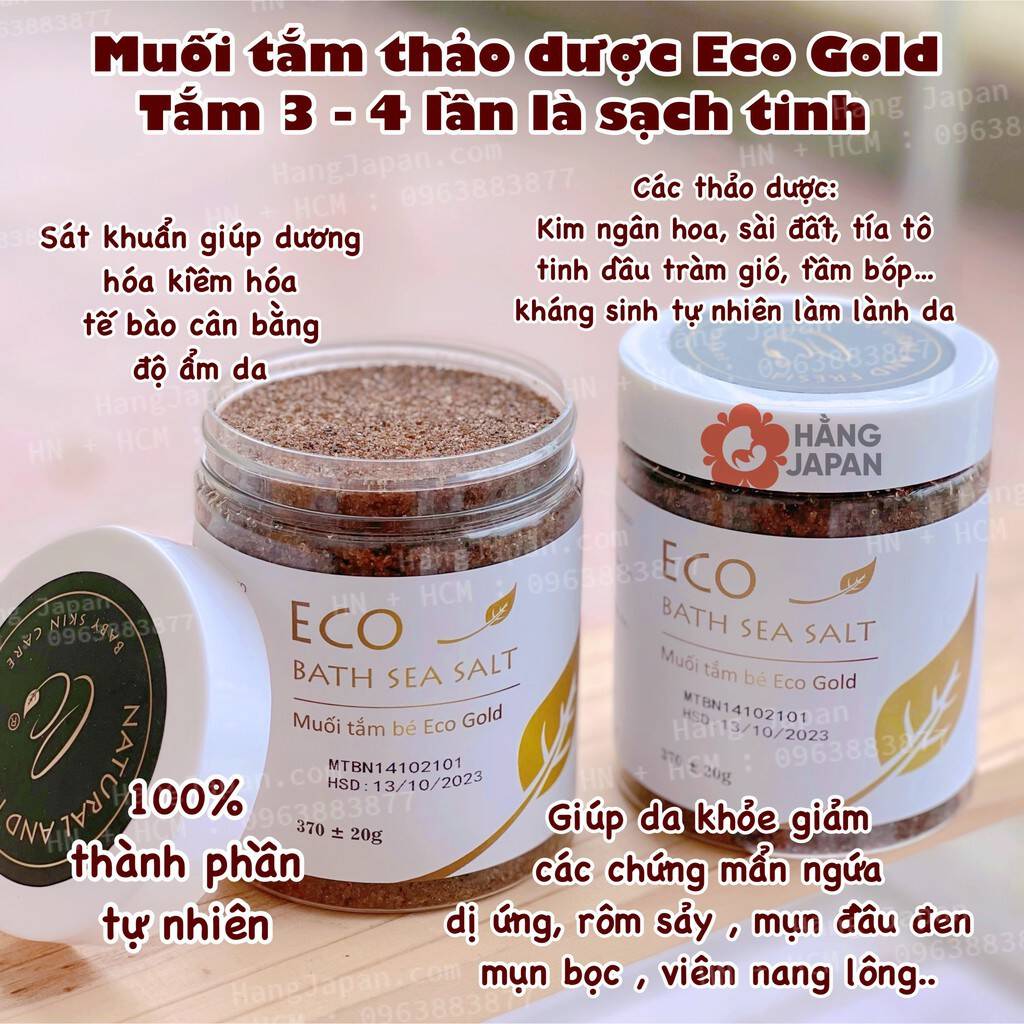 Muối Tắm Bé Eco Gold