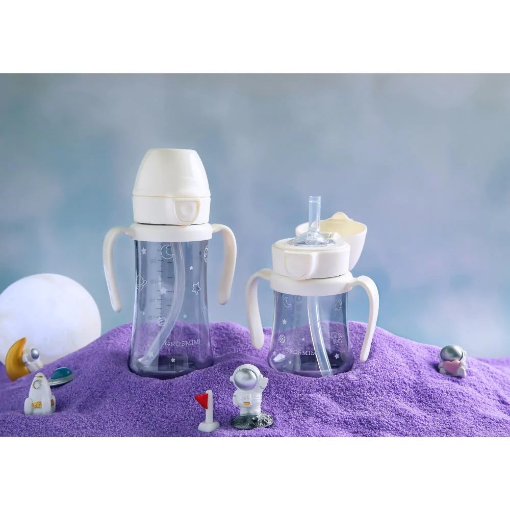 Grosmimi PPSU Straw Cup | 300ml (White Space)