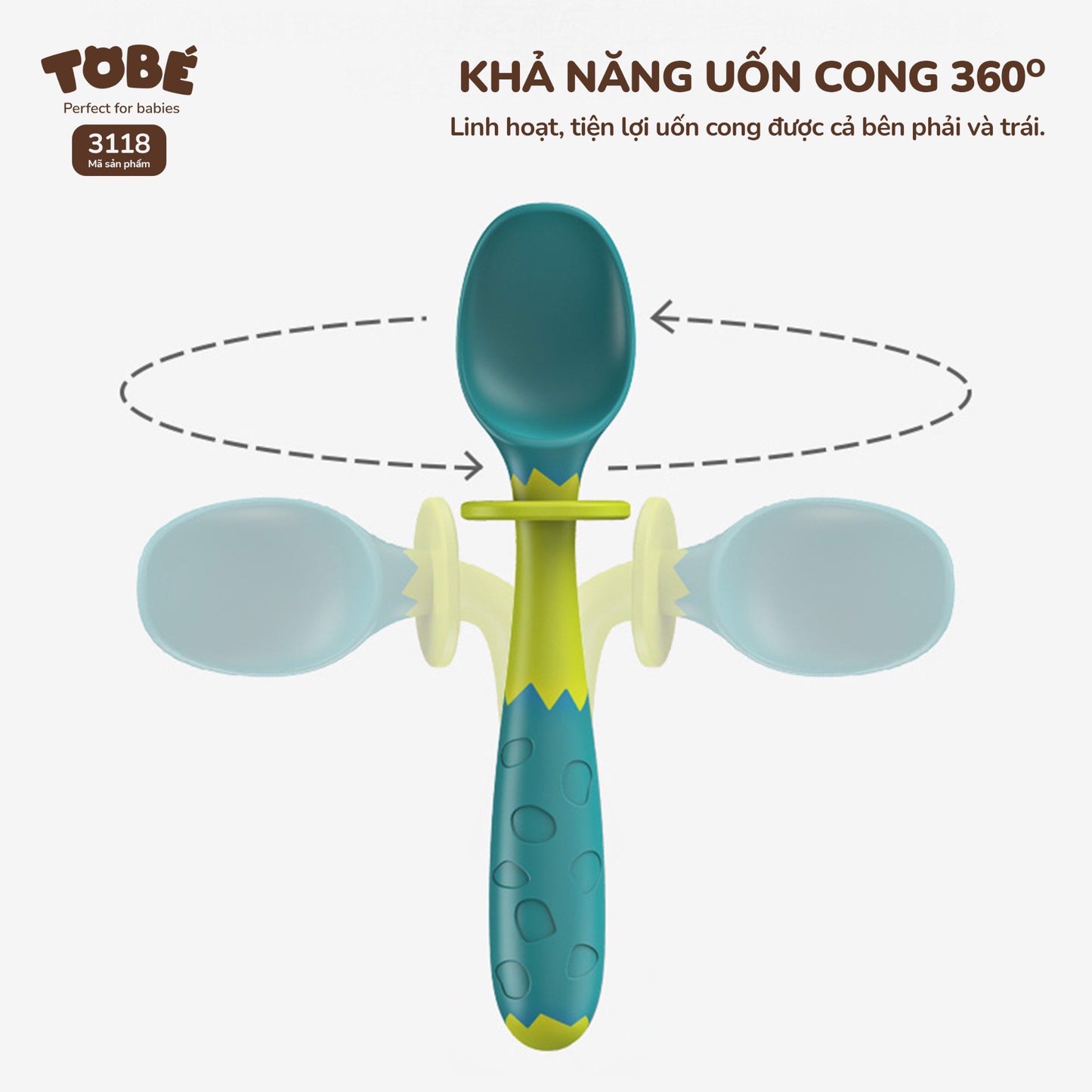 Cutlery Set | Thìa dĩa ăn dặm TOBE